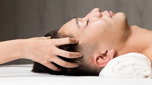 scalp massage